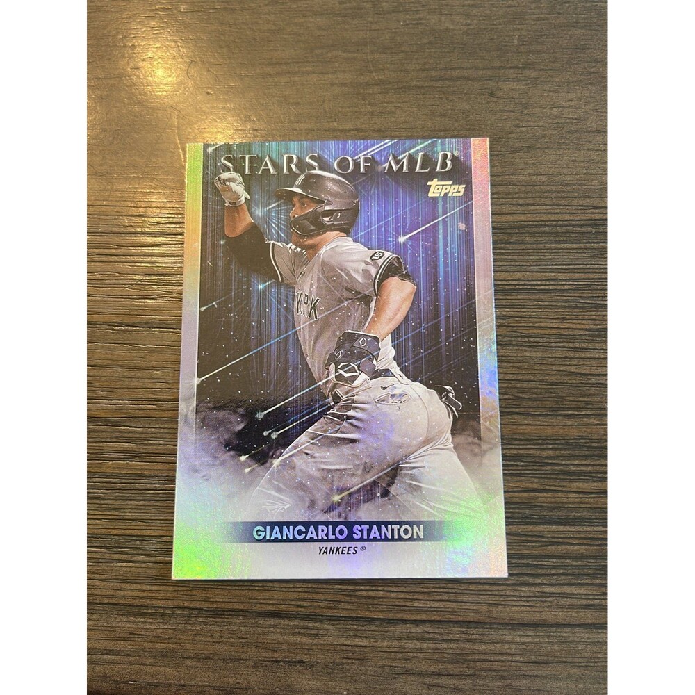 Giancarlo Stanton Yankees card TOPPS
